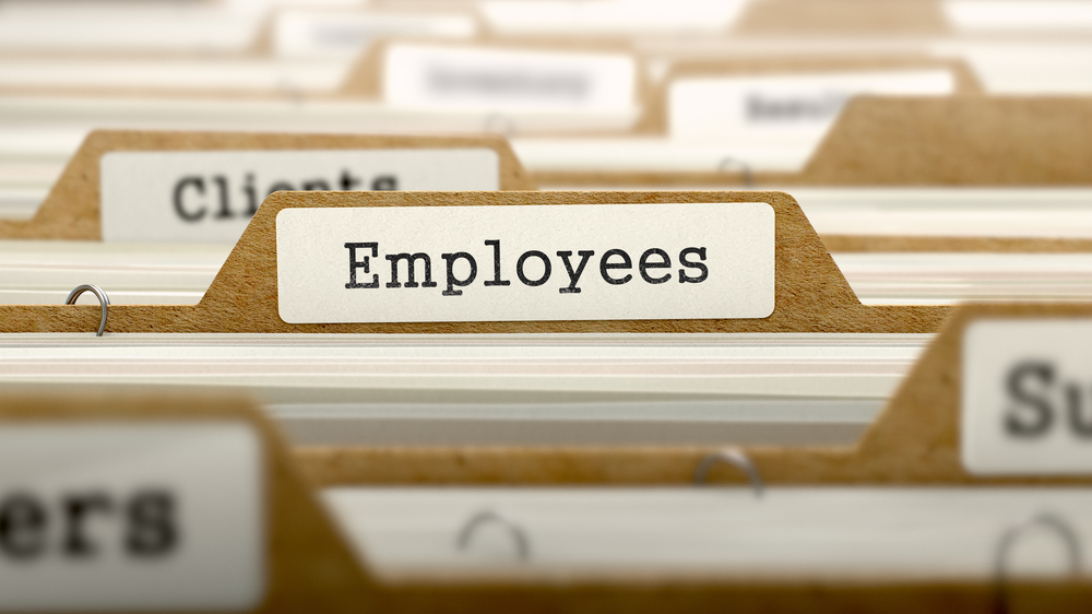 Employees,Concept.,Word,On,Folder,Register,Of,Card,Index.,Selective